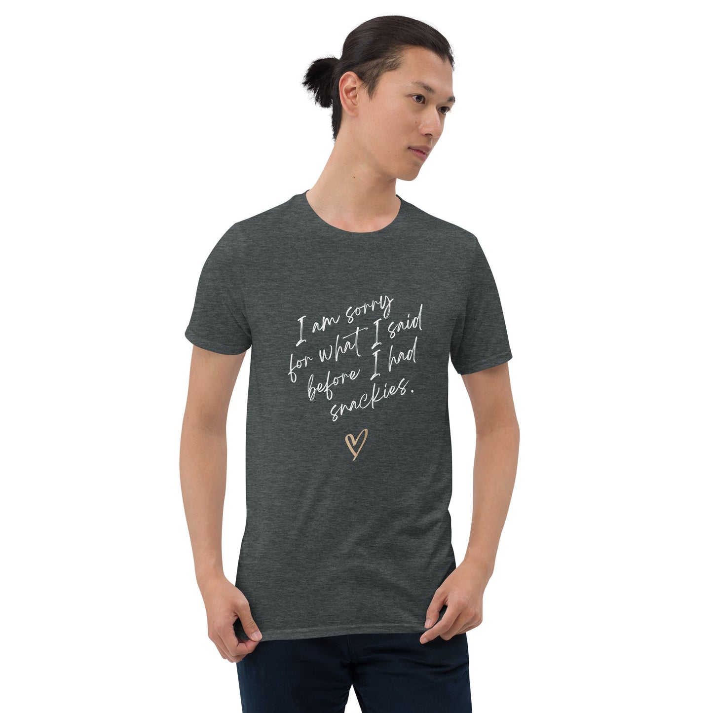 Snackies in Gray - Short-Sleeve T-Shirt