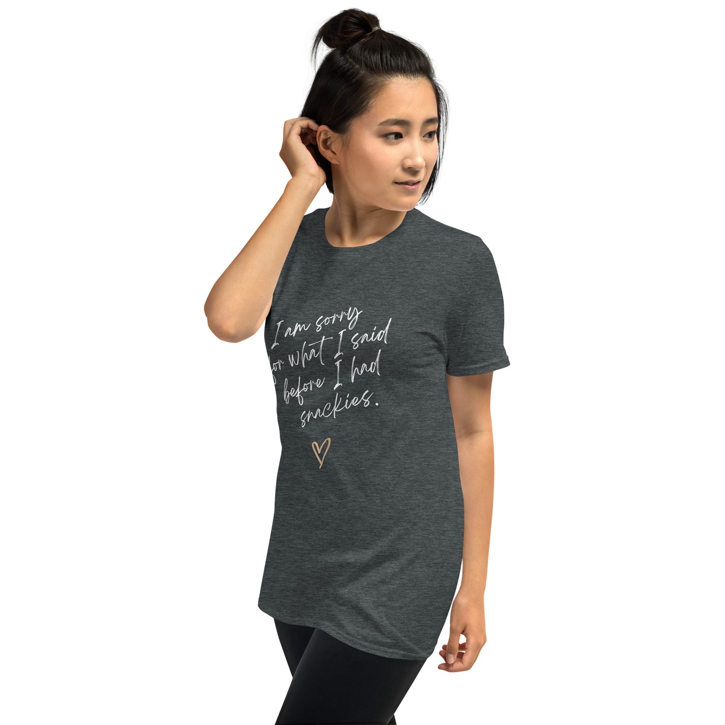 Snackies in Gray - Short-Sleeve T-Shirt