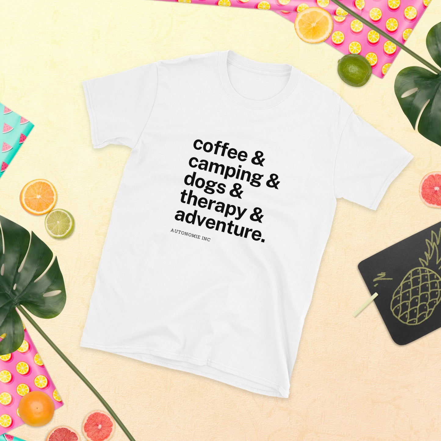 Coffee & Camping - Short-Sleeve T-Shirt